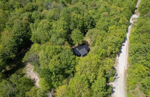 Chic Cabin with Hot Tub and Fire Pit - Foto 42