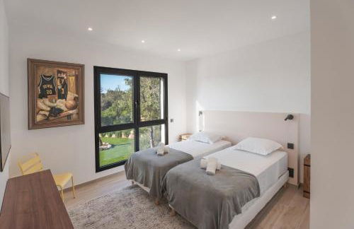 Villa Blue Pearl 10 pers piscine chauffée 10 minutes plage à pieds - Foto 50