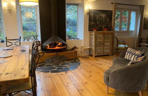 VILLA LES TERRASSES dans la nature avec piscine à 2 pas de Lyon, - Foto 22