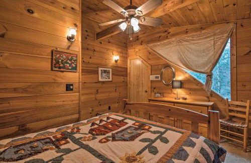 Lake Lure Log Cabin with Grill, Near Hiking! - Foto 26