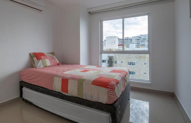 Apartamento con vista al mar 2Hab en Ctg - Foto 3