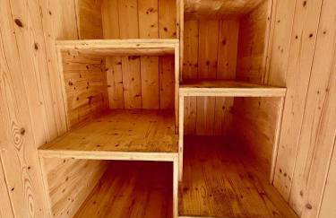 Lushna 1 Mezzanine at Lee Wick Farm Cottages & Glamping - Foto 11