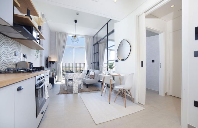 Modern Boho 1BR Sleeps4 Balcony Pool Gym Dxbhills - Foto 47