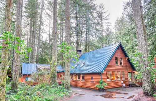 Forested Minikahda Lodge with Hot Tub Near Mt Hood - Foto 41