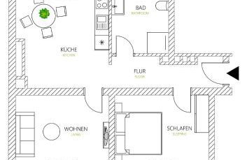 Glück Auf Appartements Kaiserstraße Mülheim - Foto 11