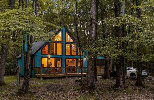 A-Frame Hot Tub Hike Firepit Design - Foto 64
