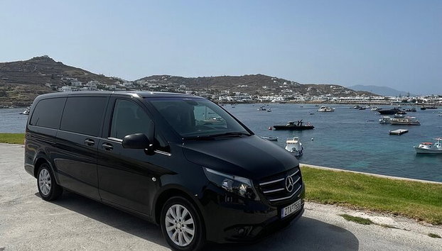 Trasferimenti VIP sull'isola di Mykonos: trasporto privato 24 ore su 24, 7 giorni su 7, solo andata - Foto 5
