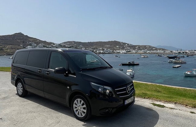 Mykonos Island VIP Transfers: Transporte privado 24 horas por dia, 7 dias por semana, 1 via - Foto 5