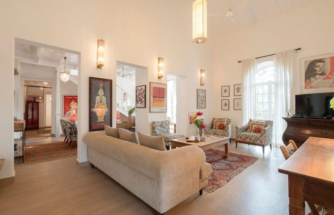 Casa Rosita Portuguese Villa w Pool in North Goa - Foto 9