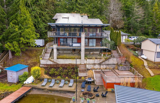 Lakefront Luxury Stunning Views Dock Hot Tub - Foto 72