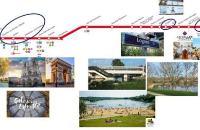 Maison loft avec jardin pour 6 voyageurs entre Paris et Disneyland - Foto 25