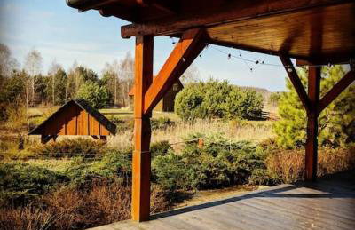 Uroczy drewniany dom w ciszy i spokoju - Foto 10