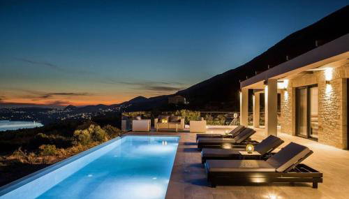 Panorama Blue Kefalonia - Luxury villa in Lourdata - Foto 4, sunbed