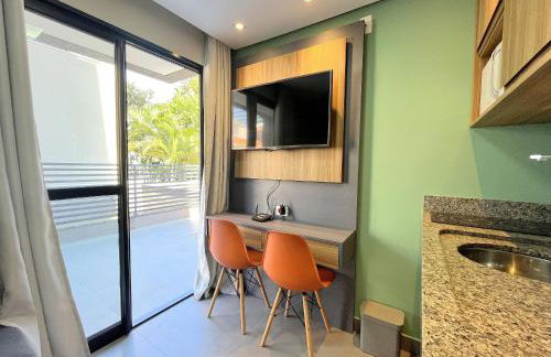 Estúdio One Ecovile | Vista Espetacular | Gonzaga Stays - Foto 15