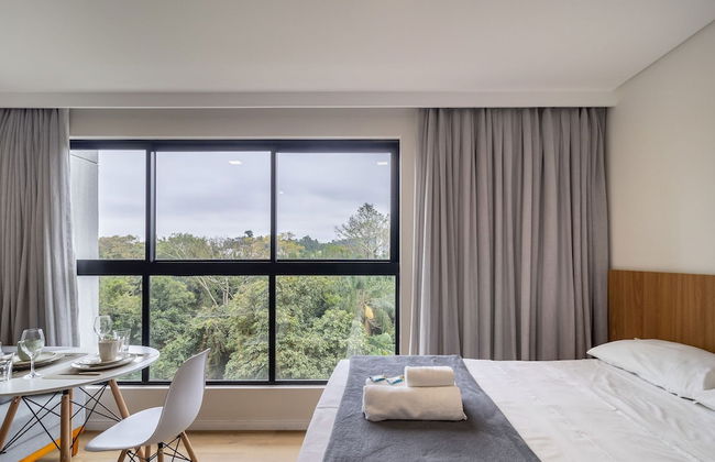 RUP Studios Equipados em Prédio Piscina - Foto 1