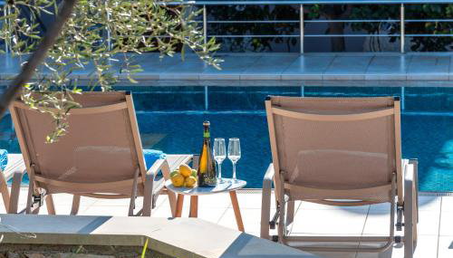 Cretan Lux Villa Heated Pool - Foto 5, sunbed