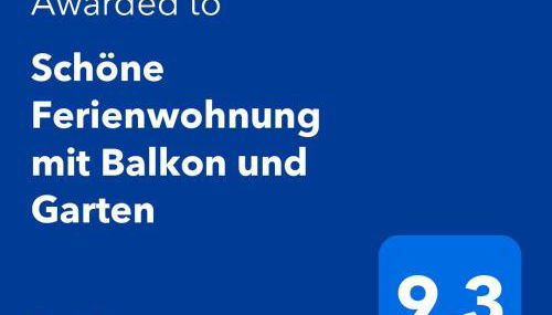 Schöne Ferienwohnung mit Balkon und Garten - Foto 2
