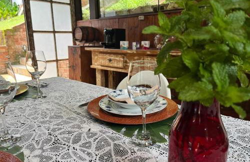 Casa Francesa da Mata com Piscina no Retiro do Chalé Inhotim - Foto 61