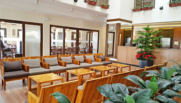 Sitzecke in der Lobby