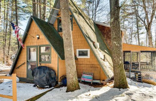 8 Mi to Cranmore Mtn Resort A-Frame with Fire Pit - Foto 26