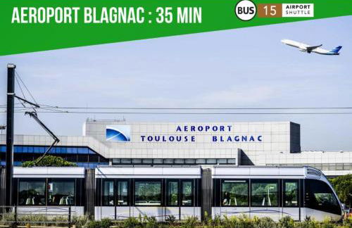 Loft Geek avec terrasse, piscine & parking - proche métro - Toulouse - Foto 20