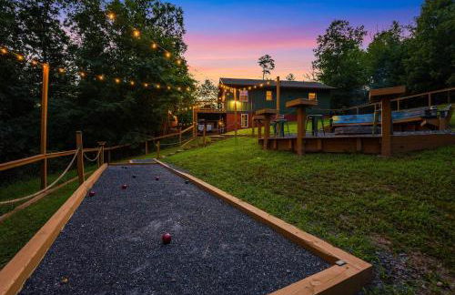 Fox&Hound Cabin: Cold Plunge, Sauna, Hot Tub, Dogs - Foto 3