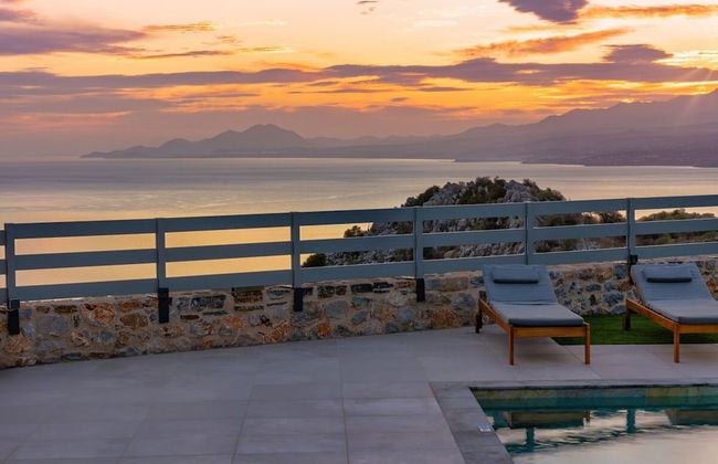 Gianna s Panoramic Seaview Twin Villas With Pools - Foto 45