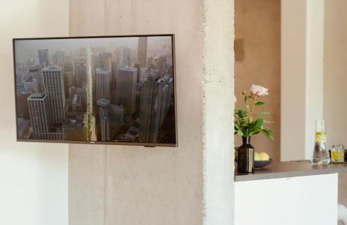 Loft-Apartment - Bestlage am Kurpark mit Terrasse - kostenloses Parken - Küche - Netflix - Waschmaschine - Foto 11