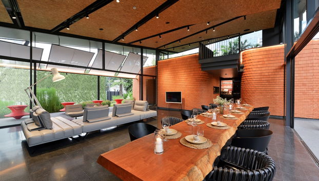 Coin salon dans le hall