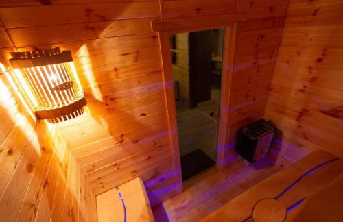 Domek całoroczny SÓWKA na Kaszubach z banią i sauną na wyłączność, wspólny basen i bilard z domkiem Jeleniówka - Ostrowite Leśna Dolina - Foto 66