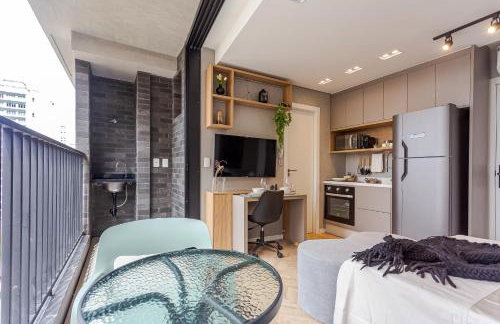 Oxy 77 Batel - Home Club com piscina, academia, lavanderia, gocoffee - Foto 3