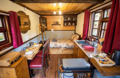 The Old Pumphouse Shepherds Hut with Hot Tub - Photo 13