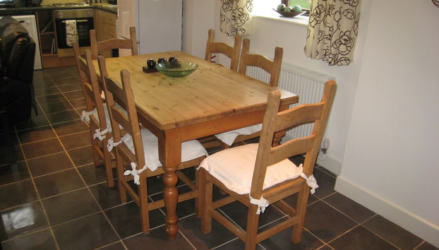 Essbereich im Zimmer