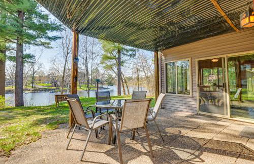 Lake Wissota Home with Private Dock and Fire Pit! - Foto 22