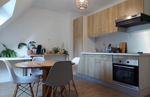 Le 105 - appart-sympa - T2 vue jardin et cave - Larmor-Plage - Foto 6