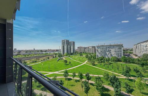 80m2, 7 piano, bilocale con 2 terrazze e 2 bagni - Foto 1