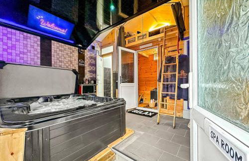 Private Spa Apartment in Maerdy Hot Tub & Sauna - Foto 9