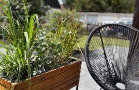 Ferienhaus nähe Stadtpark, renoviert, Businesswohnung, Monteurwohnung, Geschäftsreisendewohnung, Garten, Balkon,Parkplatz - Foto 12