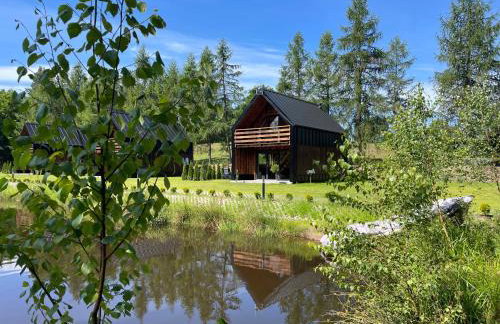 Przystanek Kistówko komfortowe domki z jacuzzi, staw wędkarski, kominek, las, przestrzeń - Foto 45