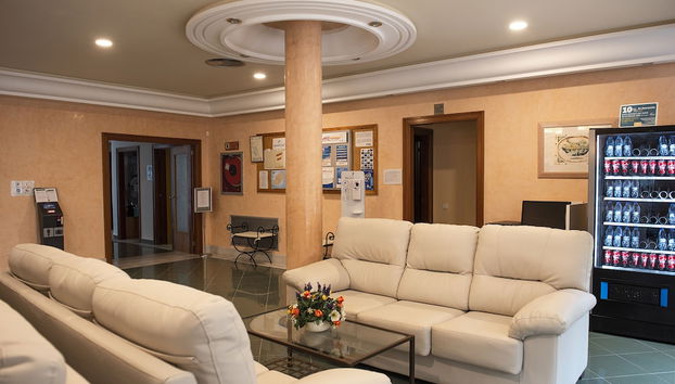 Zona de estar del vestíbulo