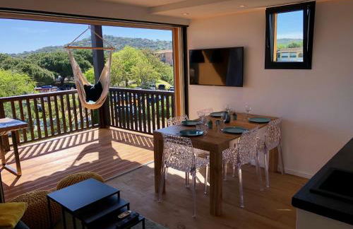 Appartement climatisé refait à neuf - VUE MER Saint-Tropez - Piscine- 50m plage - Foto 25