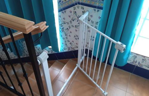 Habitaciones en planta superior independiente con piscina - barbacoa - Foto 22