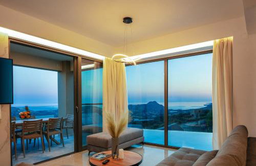 Epsilon Villa, Private Swimming Pool Garden, Panoramic Sunset - Foto 52