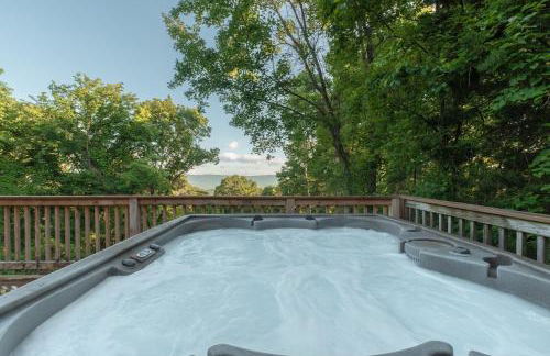 Ridgeview Cabin Views Hot Tub Fireplace BBQ Pets - Foto 21