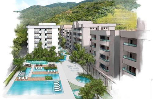 Incrível ap UBATUBA centro vista para o mar! - Foto 41