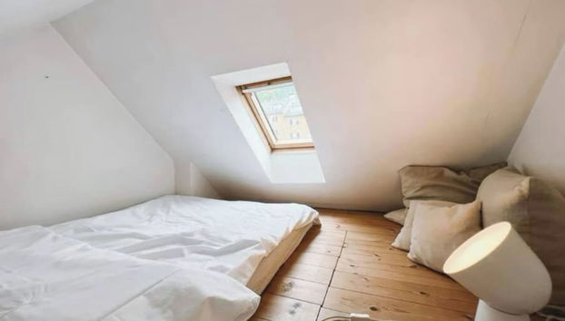 Apartment With Loft and Window Balcony - Foto 4, Habitación