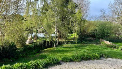 Maison familiale 10 p, à pied des plages de Port-Blanc - Foto 2, Garden, Garden view