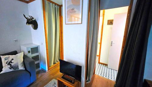 Studio-cabine au pied des pistes avec terrasse de plain-pied - Photo 3