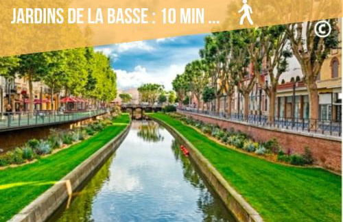 Le Cosy Perpignan Centre, 2 rooms, 2 bathrooms, free WIFI, free parking, lift, central, renovated, spacious - Foto 41