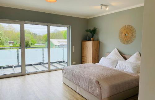 LIGHTPLACE - Moderne Apartments in Braunschweig - Balkon - Netflix - Am Kanal - Foto 17